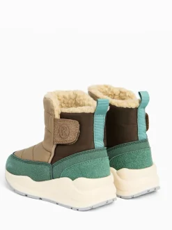 KIDLY by MORI Vert - Bottes de neige matelassées Online