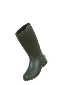Mountain Warehouse Vert - Bottes longues Mucker en néoprène résistant à l’eau pour femme