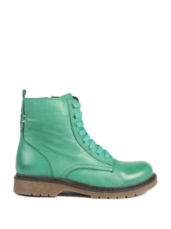 Pavers Vert - Bottes All en cuir Chaussures à talons Online