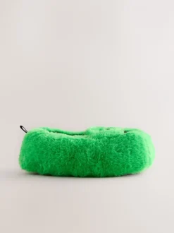 Next Vert - Chaussons Minecraft duveteux Creeper Outlet