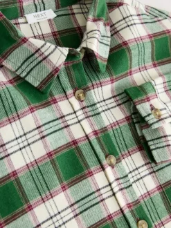 Next Vert - Chemise à carreaux (3-16ans) Sale