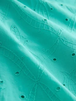 Next Vert - Chemise brodée Clearance