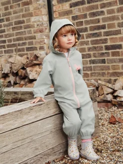 Next - Combinaison imperméable imprimée (3 mois-7 ans) vert Hot