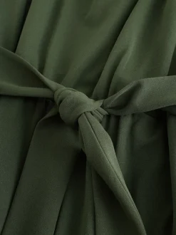 Next Vert - Combinaison Occasion en jersey sans manches à col bénitier Hot