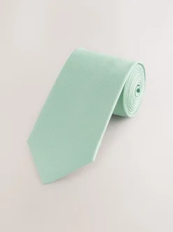 Next vert - Coupe standard - Cravate texturée Online