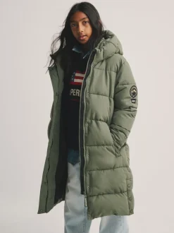 Superdry Vert - Do dos-dos long New