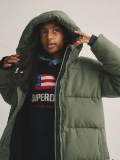 Superdry Vert - Do dos-dos long New