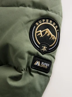 Superdry Vert - Do dos-dos long New
