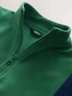 Next Vert - Ensemble haut demi-zip et jogging (3mois à7ans) Outlet