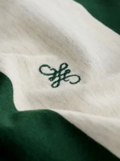 Next Vert - Ensemble pyjama rayé en jersey à manches courtes Outlet