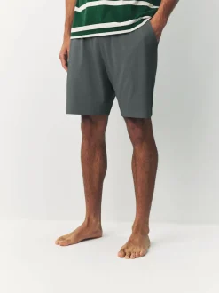 Next Vert - Ensemble pyjama rayé en jersey à manches courtes Outlet