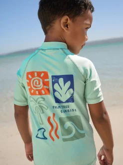 Next vert - Ensemble Rash Gilet et short de bain (3mois-7ans) Online