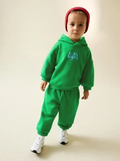 Next Vert - Ensemble sweat à capuche et jogging imprimé Cool Vibes (3mois7ans) Hot