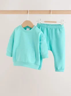 Next Vert - Ensemble sweat et jogging bébé (0mois2ans) (0mois2ans) Outlet