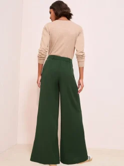 Friends Like These Vert - Pantalons Amples Haut de Gamme à Taille Réglable Discount