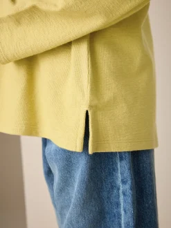 Next Vert - Haut texturé à manches longues (3-16ans) Outlet