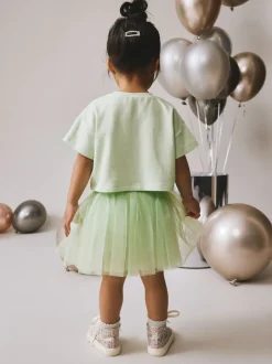 Next Vert à la menthe - Ensemble haut et jupe tutu (3mois-7ans) Discount