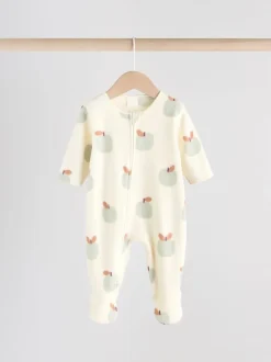 Next vert - Lot de 2 dors-bien bébé en micro polaire avec fermeture éclair bidirectionnelle Discount