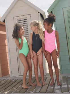 Next Vert - Maillot de bain Effet froissé (3-16ans) Clearance