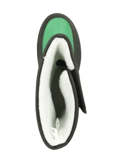 Mountain Warehouse Vert - Bottes de neige adaptatives Caribou Kids Single Rayure Sherpa Lined New