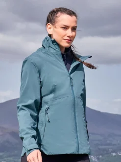 Mountain Warehouse Vert - Veste imperméable Vancouver II Womens Outlet