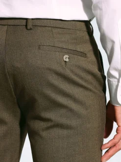 Brook Taverner - Pantalon en flanelle Vert New