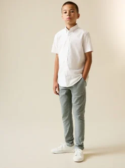 Next - Pantalon chino extensible (3-17ans) vert Online