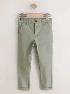 Next - Pantalon chino extensible (3-17ans) vert Online