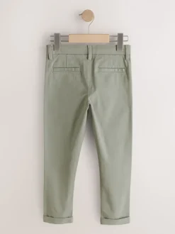 Next - Pantalon chino extensible (3-17ans) vert Online
