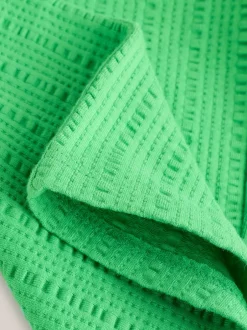 Next Vert - Pantalons amples texturés (3mths-7yrs) Discount