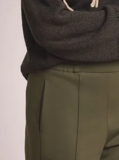 JD Williams Vert - Pantalons Jambe large Anthology By Premium Ponte