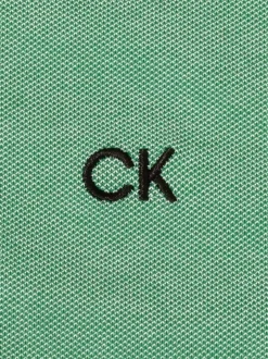 Calvin Klein Golf - Polo Uni Vert Discount