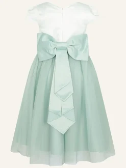 Monsoon Vert - Robe de demoiselle d’honneur en tulle Outlet