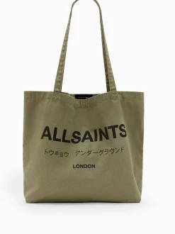 All Saints Vert - Sac fourre-tout AllSaints Underground Sale
