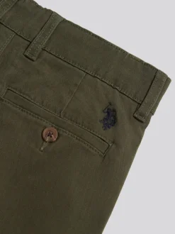 U.S. Polo Assn - Short chino classique US Polo Assn Vert Discount