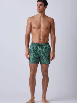 BOSS Vert - Short de bain Piranha imprimé Hot