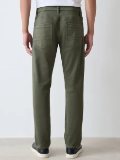 Next - Slim Fit (Slim Fit) - Jeans stretch de confort Vert Sale