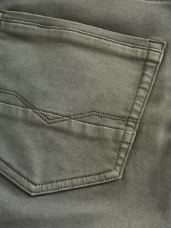 Next - Slim Fit (Slim Fit) - Jeans stretch de confort Vert Sale