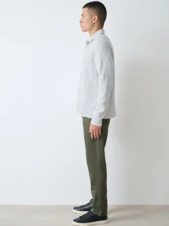 Next - Slim Fit (Slim Fit) - Jeans stretch de confort Vert Sale