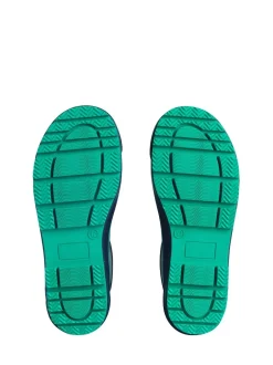 Start Rite Vert - Bottes en caoutchouc dinosaures à nouer Little Puddle Discount