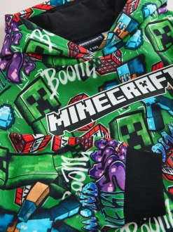 Next Vert - Sweat-shirt à capuche Minecraft (3-16ans) Clearance
