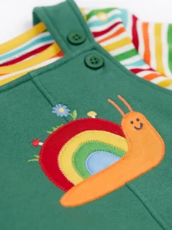 Frugi Vert - Tenue de salopette Coverack Sale