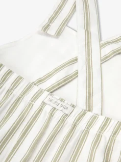 The Little Tailor Vert - Ensemble salopette et t-shirt tissé bébé Best