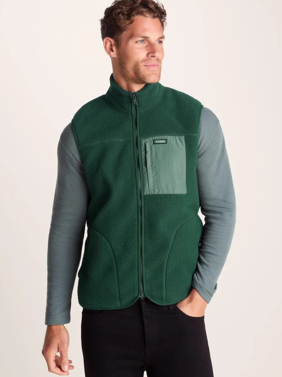 Tog 24 Vert - Gilet Sherpa Evan Mens Online