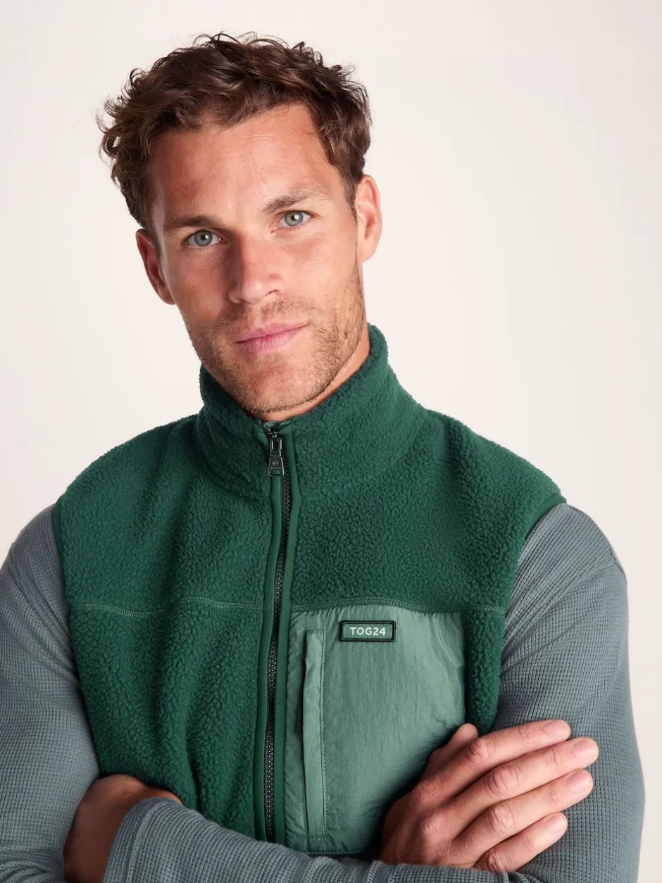 Tog 24 Vert - Gilet Sherpa Evan Mens Online