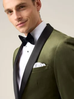 Skopes Vert - Veste Paso habillée en velours Outlet