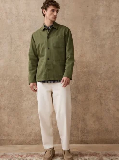 Next Vert - Veste-chemise Chore Twill Outlet