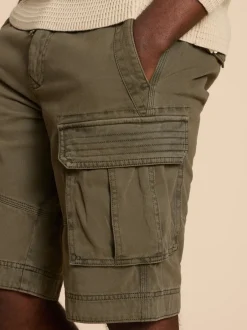 White Stuff Vert - 100% Cotton Halsall Cargo Shorts New