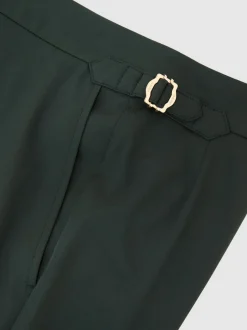 Reiss Vert bouteille - Short de bain Sun avec pattes d'ajustement sur les côtés Clearance