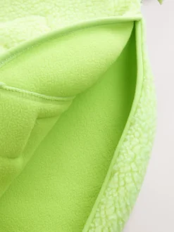 Next Vert citron - Veste Active Borg à capuche Online